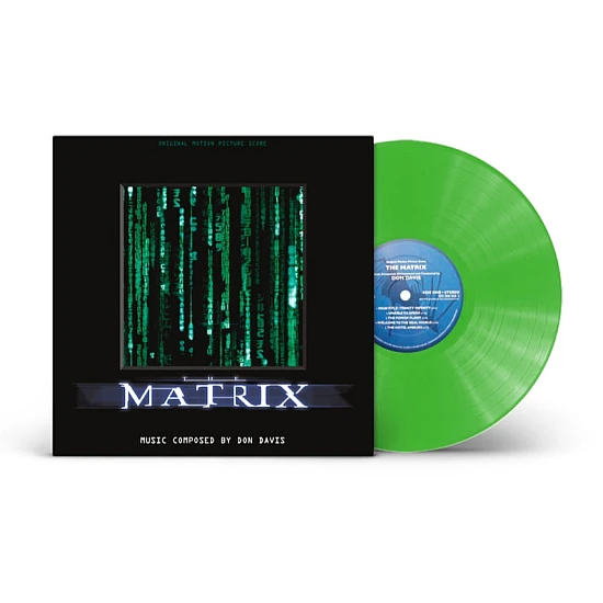 Don Davis - The Matrix ( Neon Green) Soundtrack Plak LP