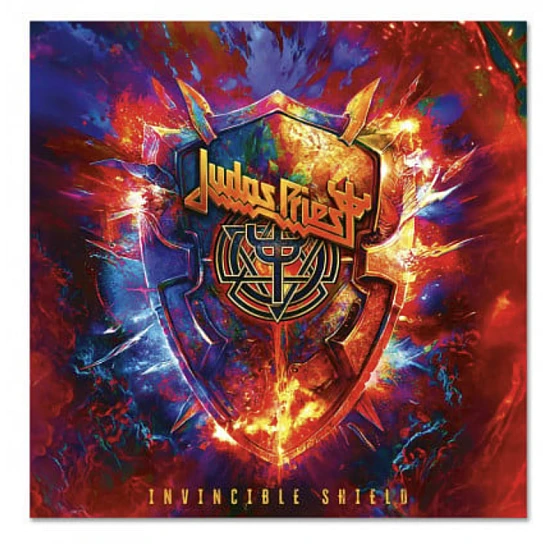 Judas Priest - Invincible Shield (Limited Edition Red) Plak 2 LP