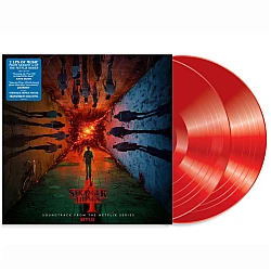 Stranger Things - Season 4 Soundtrack Kırmızı Renkli Plak 2 LP