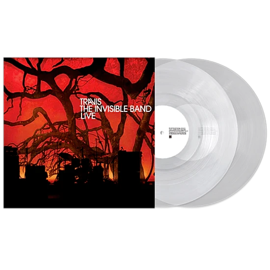 Travis - The Invisible Band Live Clear Plak 2 LP RSD 2023
