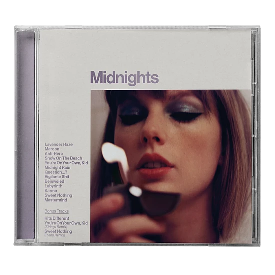 Taylor Swift - Midnights (Limited Lavender Edition) CD + 3 Bonus Şarkı