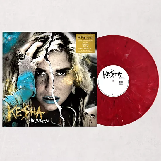 Kesha - Cannibal (Kırmızı Renkli) Plak 2 LP * ÖZEL BASIM *