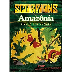 Scorpions ‎– Amazônia - Live In The Jungle DVD (PAL)