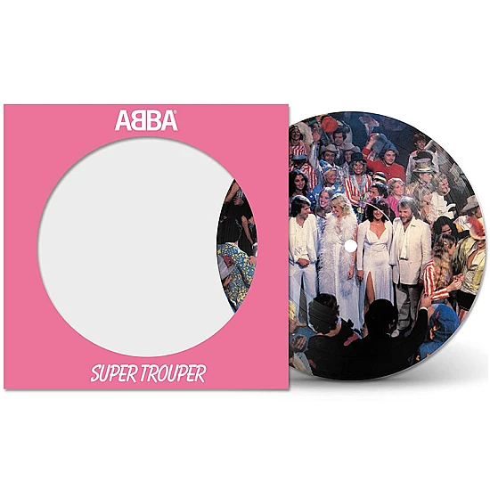 ABBA - Super Trouper 45lik Resimli Plak