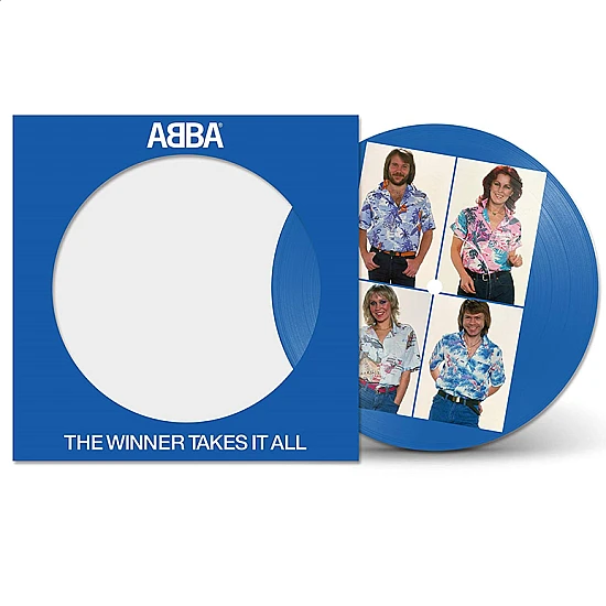 ABBA - The Winner Takes It All 45lik Resimli Plak