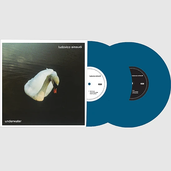 Ludovico Einaudi - Underwater  (Mavi Renkli) Plak 2 LP