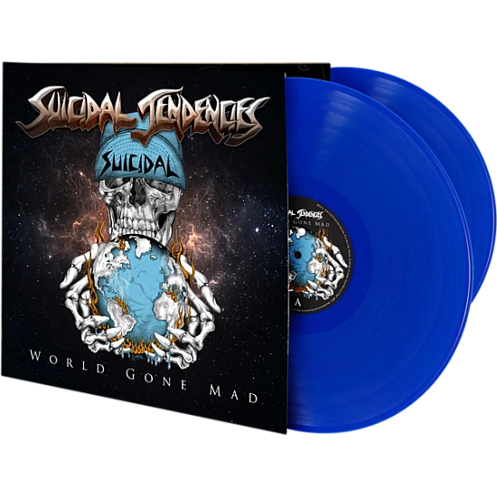 Suicidal Tendencies - World Gone Mad (Mavi Renkli) Plak 2 LP